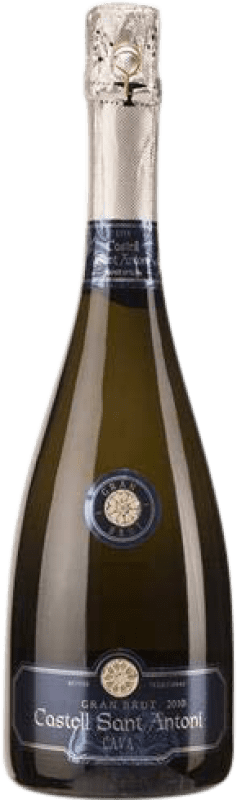 16,95 € | White Sparkling Wine Castell Sant Antoni Brut Grand Reserve D.O. Cava Catalonia Spain Macabeo, Xarel·lo, Chardonnay, Parellada 75 cl
