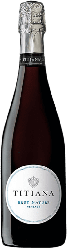 19,95 € | Белое игристое Parxet Titiana Природа Брута Резерв D.O. Cava Каталония Испания Chardonnay 75 cl