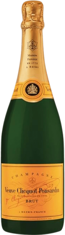 411,95 € | Espumante branco Veuve Clicquot Arrow Edidion Brut Grande Reserva A.O.C. Champagne França Pinot Preto, Chardonnay, Pinot Meunier 75 cl