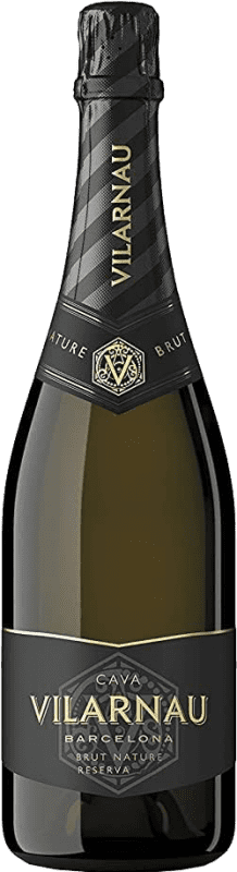16,95 € Free Shipping | White sparkling Vilarnau Castell Brut Nature Reserve D.O. Cava