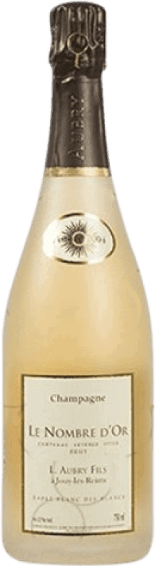 Envio grátis | Espumante branco Aubry Cuvée le Nombre d'Or Sablé Blanc de Blancs Brut Grande Reserva A.O.C. Champagne França Chardonnay 75 cl