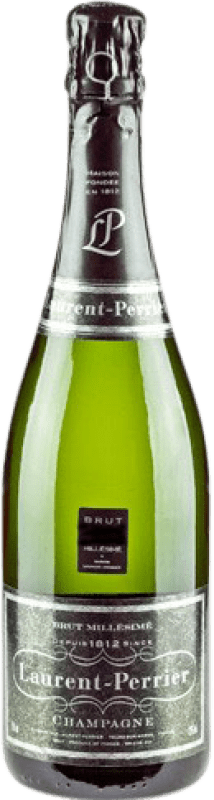 Envio grátis | Espumante branco Laurent Perrier Millésimé Brut Grande Reserva A.O.C. Champagne França Pinot Preto, Chardonnay, Pinot Meunier 75 cl
