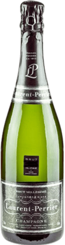 Free Shipping | White sparkling Laurent Perrier Millésimé Brut Grand Reserve A.O.C. Champagne France Pinot Black, Chardonnay, Pinot Meunier 75 cl