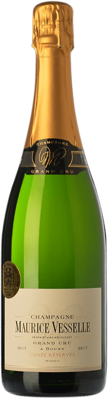 Бесплатная доставка | Белое игристое Maurice Vesselle Cuvée Grand Cru брют Гранд Резерв A.O.C. Champagne Франция Pinot Black, Chardonnay 75 cl