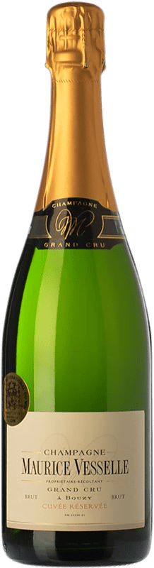 送料無料 | 白スパークリングワイン Maurice Vesselle Cuvée Grand Cru Brut グランド・リザーブ A.O.C. Champagne フランス Pinot Black, Chardonnay 75 cl