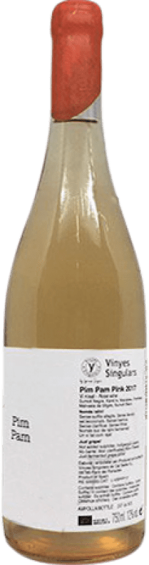 Free Shipping | Rosé wine Vinyes Singulars Pim Pam Young Catalonia Spain Malvasía, Sumoll, Macabeo, Xarel·lo, Parellada 75 cl