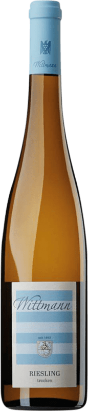 28,95 € Бесплатная доставка | Белое вино Wittmann Tonel 6 Trocken — Сухое Crianza — Крианса