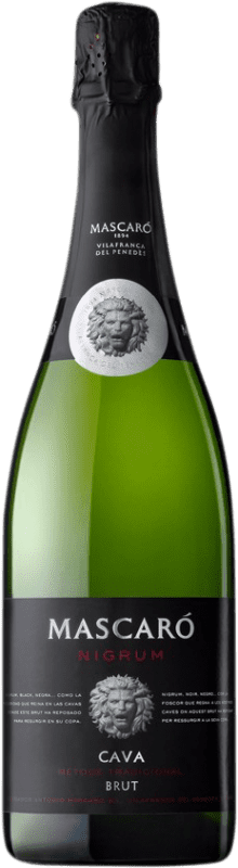 11,95 € | 白起泡酒 Mascaró Nigrum 香槟 预订 D.O. Cava 加泰罗尼亚 西班牙 Macabeo, Xarel·lo, Parellada 75 cl