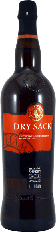11,95 € | Vinho Generoso Fortificado Williams & Humbert Dry Sack Medium Sweet — Meio Doce D.O. Jerez-Xérès-Sherry Andalucía y Extremadura Espanha Palomino Fino, Pedro Ximénez 1 L