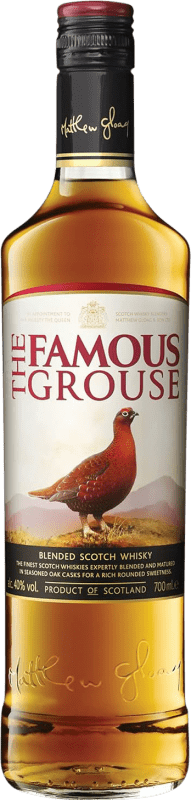 Free Shipping | Whisky Blended Glenturret Famous Grouse United Kingdom 1 L