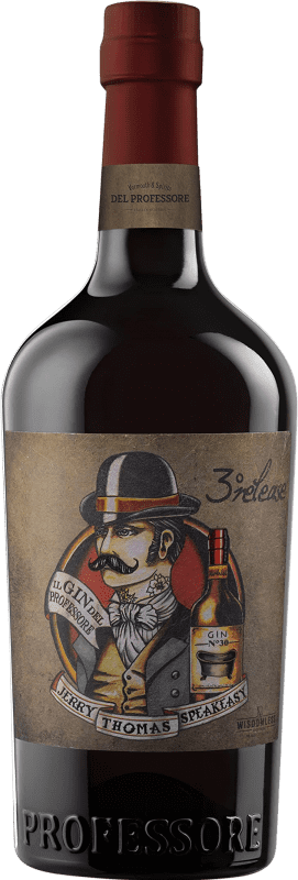 Kostenloser Versand | Gin Quaglia Gin del Professore Monsieur Italien 70 cl