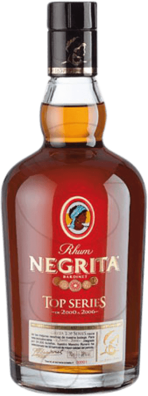 Envoi gratuit | Rhum Bardinet Negrita Top Series Extra Añejo République Dominicaine 70 cl