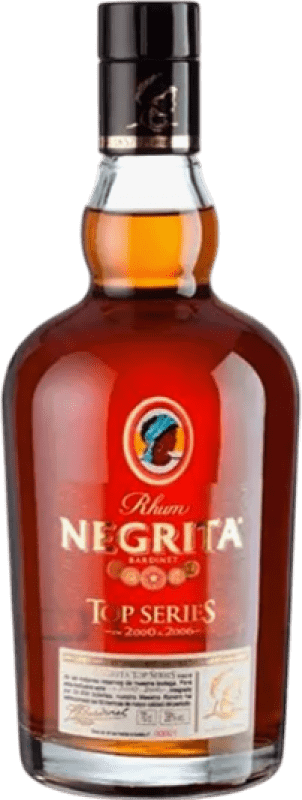 Kostenloser Versand | Rum Bardinet Negrita Top Series XA Extra Añejo — Extra Gereift Dominikanische Republik 70 cl