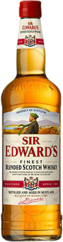 Kostenloser Versand | Blended Whisky Bardinet Sir Edward's Großbritannien 1 L