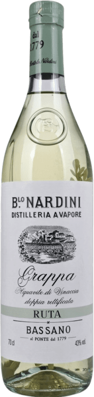 Envio grátis | Aguardente Grappa Bortolo Nardini Ruta Itália 70 cl