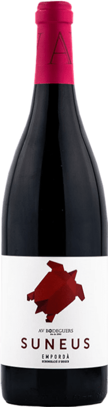 Kostenloser Versand | Rotwein AV Suneus Crianza — Kurze Fassreifung D.O. Empordà Katalonien Spanien Syrah, Garnacha — Grenache 75 cl