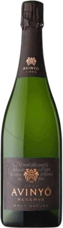 Бесплатная доставка | Белое игристое вино Avinyo Caves Brut Nature — Брют Натюр Резерва D.O. Cava Каталония Испания Macabeo — Макабео, Xarel·lo — Шарелло, Parellada — Парельяда 75 cl