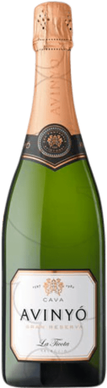 21,95 € | Blanc mousseux Avinyo Caves Selecció La Ticota Brut Nature Grande Réserve D.O. Cava Catalogne Espagne Macabeo, Xarel·lo, Parellada 75 cl