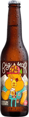 Cerveza Barcelona Beer Big Bear Pale Ale Gluten Free 33 cl