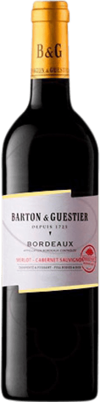 11,95 € Envío gratis | Vino tinto Barton & Guestier Crianza A.O.C. Bordeaux
