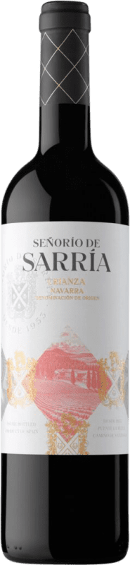 10,95 € Free Shipping | Red wine Señorío de Sarría Aged D.O. Navarra