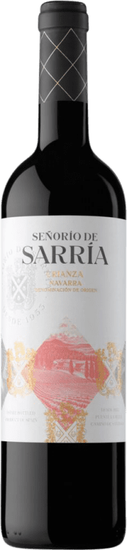 16,95 € | Vin rouge Señorío de Sarría Crianza D.O. Navarra Navarre Espagne 75 cl