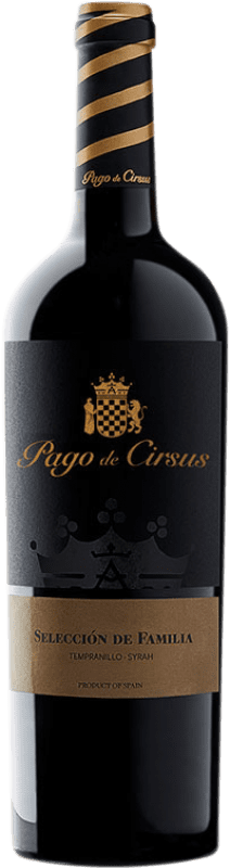 Kostenloser Versand | Rotwein Pago de Cirsus Selección de Familia Pago Bolandin Navarra Spanien Tempranillo, Syrah 75 cl