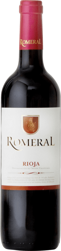 Envoi gratuit | Vin Rouge Age Romeral Jeune D.O.Ca. Rioja La Rioja Espagne 75 cl Envoi gratuit | Vin Rouge Age Romeral Jeune D.O.Ca. Rioja La Rioja Espagne 75 cl