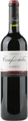 Campos Reales Canforrales Tempranillo La Mancha Jovem 75 cl