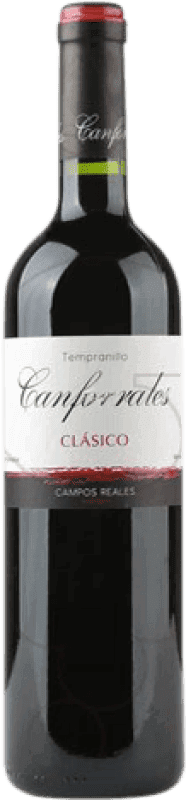 5,95 € | Красное вино Campos Reales Canforrales молодое D.O. La Mancha Castilla la Mancha y Madrid Испания Tempranillo — Темпранильо 75 cl