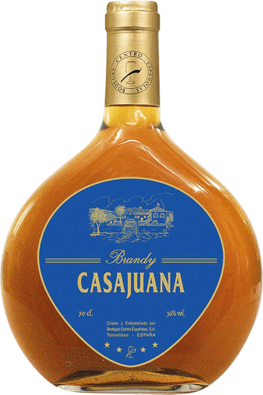 Free Shipping | Brandy Centro Españolas Casajuana Reserve Spain 70 cl