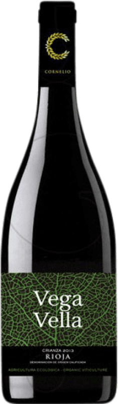 15,95 € | Vinho tinto Cornelio Dinastía Vega Vella Crianza D.O.Ca. Rioja La Rioja Espanha Tempranillo, Grenache, Graciano 75 cl