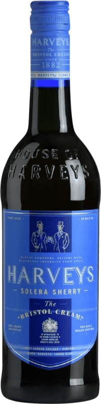 9,95 € | Крепленое вино Harvey's Bristol Cream D.O. Jerez-Xérès-Sherry Andalucía y Extremadura Испания 1 L