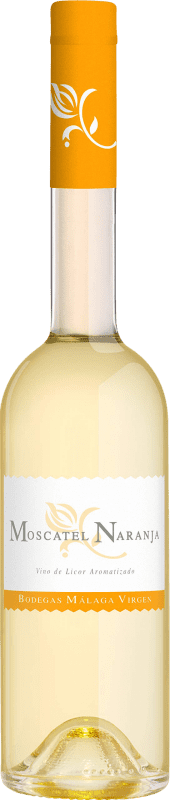 Free Shipping | Sweet wine Málaga Virgen López Hermanos Moscatel Naranja Spain Muscat Medium Bottle 50 cl