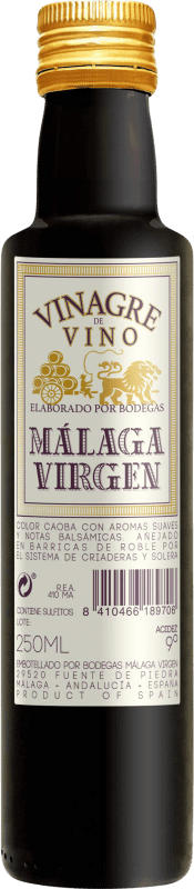 Spedizione Gratuita | Aceto Málaga Virgen Spagna Piccola Bottiglia 25 cl