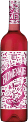 5,95 € Envío gratis | Vino rosado Marco Real Homenaje Joven D.O. Navarra Navarra España Garnacha Botella 75 cl