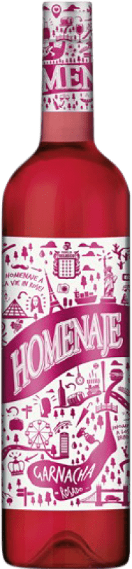 5,95 € Free Shipping | Rosé wine Marco Real Homenaje Joven D.O. Navarra Navarre Spain Grenache Bottle 75 cl