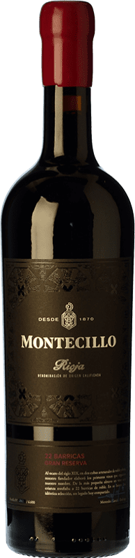 Spedizione Gratuita | Vino Rosso Montecillo 22 Barricas Gran Riserva D.O.Ca. Rioja La Rioja Spagna Tempranillo, Garnacha — Grenache, Graciano, Mazuelo, Cariñena — Carignano 75 cl