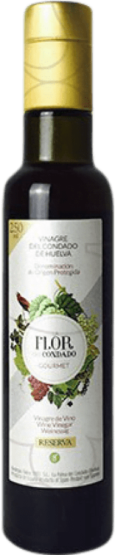 4,95 € Envio grátis | Vinagre Rubio Flor del Condado Garrafinha 25 cl