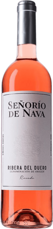 Envio grátis | Vinho Rosé Señorío de Nava Jovem D.O. Ribera del Duero Castela e Leão Espanha Tempranillo, Albillo 75 cl
