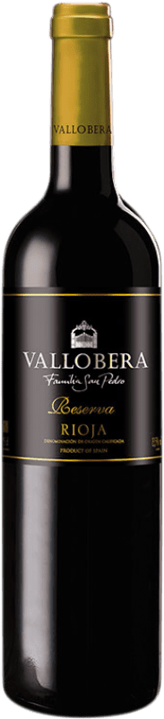 12,95 € | Red Wine Vallobera Reserve — Aged D.O.Ca. Rioja The Rioja Spain Tempranillo 75 cl