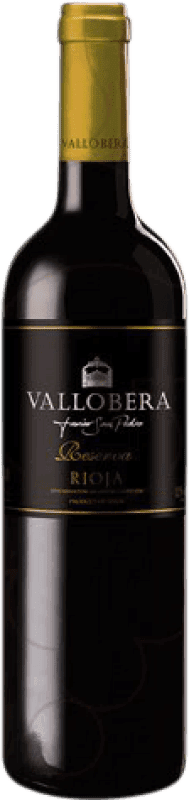 22,95 € | Красное вино Vallobera Резерв D.O.Ca. Rioja Ла-Риоха Испания Tempranillo бутылка Магнум 1,5 L