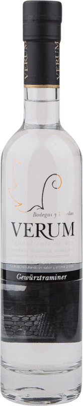 Free Shipping | Pomace Brandy Verum Spain Gewürztraminer One-Third Bottle 35 cl Free Shipping | Pomace Brandy Verum Spain Gewürztraminer One-Third Bottle 35 cl