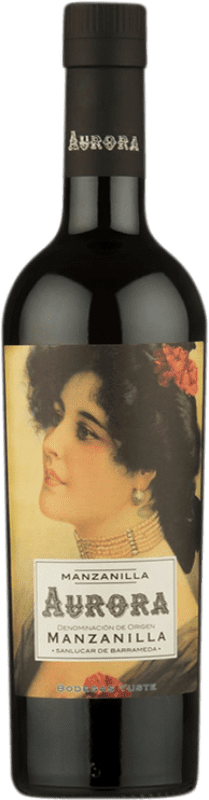 Free Shipping | Fortified wine Yuste Aurora D.O. Manzanilla-Sanlúcar de Barrameda Andalucía y Extremadura Spain Palomino Fino 75 cl