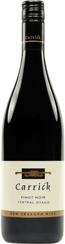 Free Shipping | Red wine Carrick Bannockburn New Zealand Pinot Black 75 cl