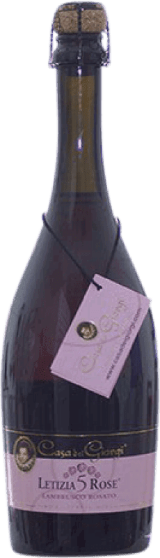 10,95 € | ロゼスパークリングワイン Dei Giorgi Letizia 5 Rose 甘い D.O.C. Lambrusco di Sorbara イタリア Lambrusco 75 cl