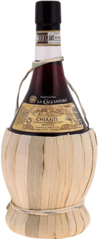 15,95 € Kostenloser Versand | Rotwein Caldirola La Cacciatora Crianza — Kurze Fassreifung D.O.C.G. Chianti Spezialflasche 2 L