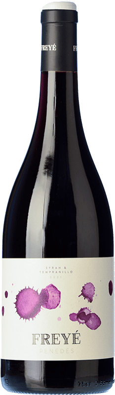 Free Shipping | Red wine Vallformosa Masía Freyé Aged D.O. Penedès Catalonia Spain Tempranillo, Syrah 75 cl