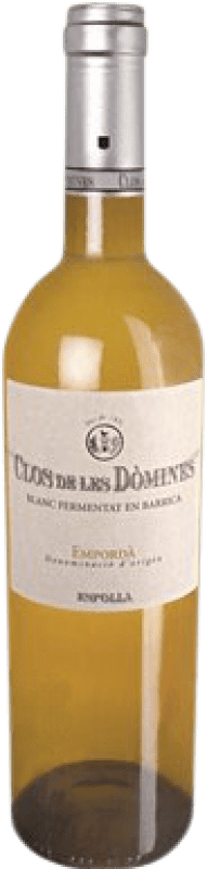 14,95 € | Белое вино Celler d'Espollá Clos de les Domines Fermentado Barrica старения D.O. Empordà Каталония Испания Muscat, Carignan White 75 cl