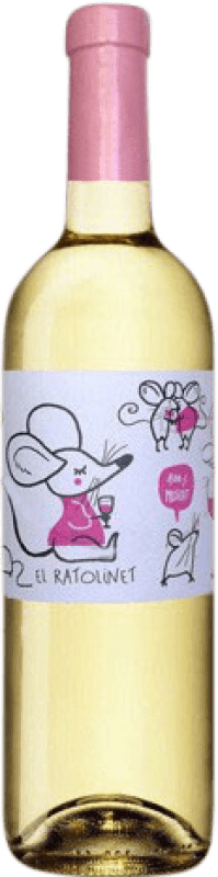 Envoi gratuit | Vin blanc Celler Rosa María Torres El Ratolinet Jeune D.O. Conca de Barberà Catalogne Espagne Muscat 75 cl